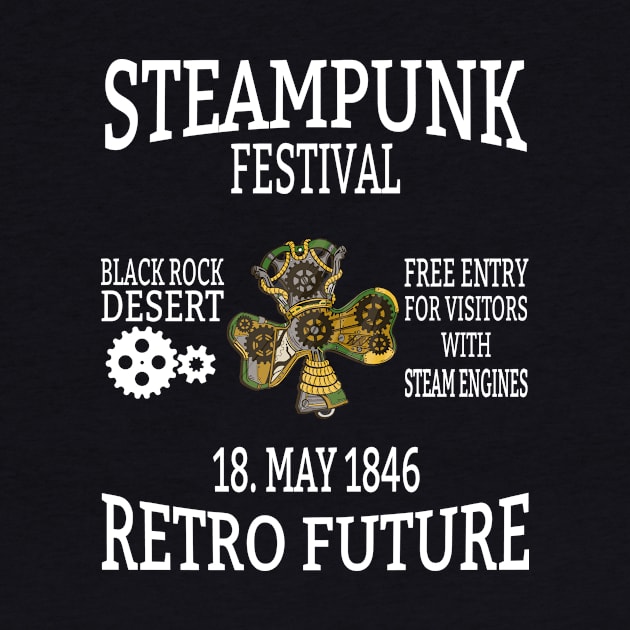 Retro Future Shamrock Steampunk Festival by TahudesignsAT